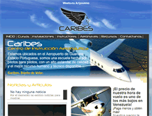 Tablet Screenshot of flycaribes.com
